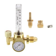 Argon CO2 MIG TIG Flow Meter Gas Regulator Gauge for MIG Welding 0-60CFH CGA580