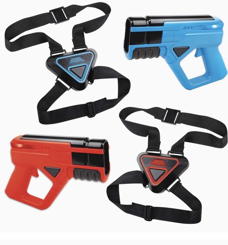 Laser tag set with vests - set,