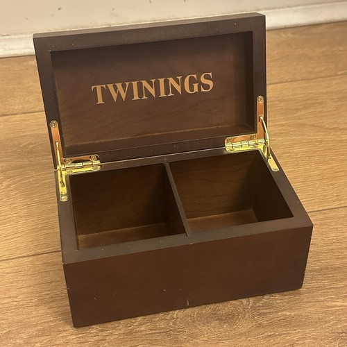 Vintage wooden twinings - vintage,