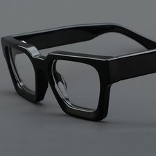 Thick Acetate Square Eyeglass