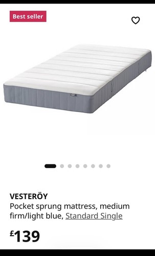 Ikea vesteroy pocket spring - ikea,