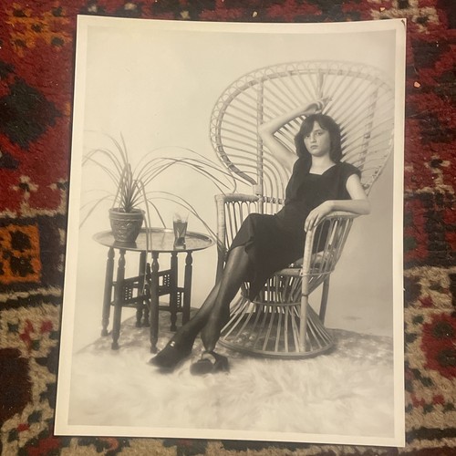 Vintage 1980s glamour - vintage, b&w