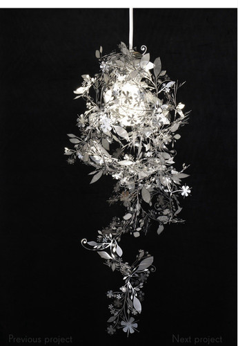 Habitat garland lamp shade - lamp, by