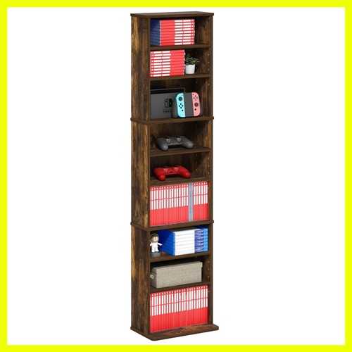 Jaya dvd shelf tall - jaya, 9-shelf