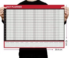2027 A2 Size Year Wall Planner