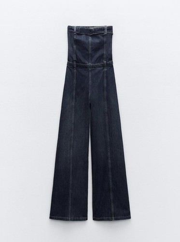 New zara denim - wide, leg