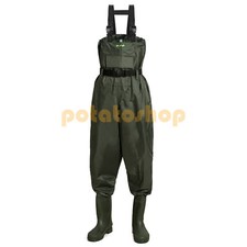 Waterproof PVC Chest Waders Size 6 - 13 Coarse Sea Fly Fishing Boat Farm Tackles