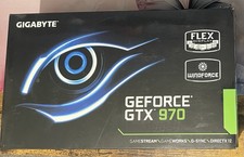 Nvidia Gigabyte GTX 970 Windforce 3X OC Graphics Card With Box