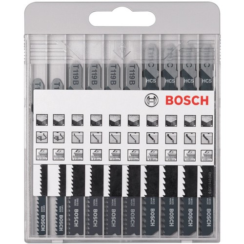 Bosch jigsaw blades set - jigsaw, 10