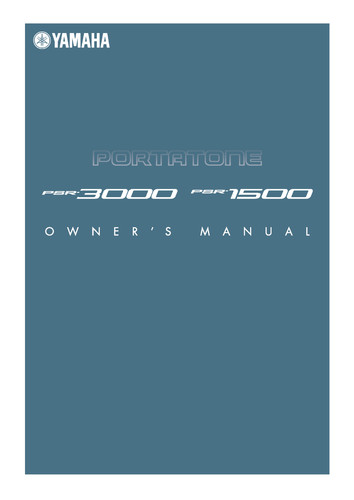 Yamaha psr 3000 - psr-3000, psr-1500