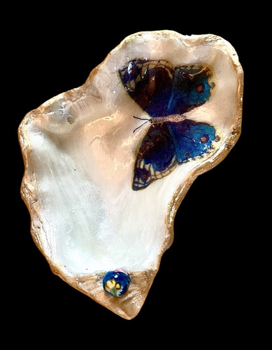 Handmade oyster shell - shell, soap