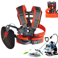 Adjustable Padded Shoulder Harness Strap Garden Brush Cutter Trimmer Strimmer