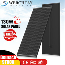 Solar Panel Solar Panel 130W 12V Monocrystalline Solar Cell PV Balcony Power Station 18BB