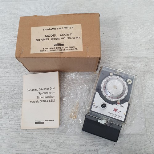 Sangamo 610 time switch - time,