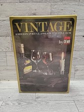 6 Dema Sherry Port Glasses
