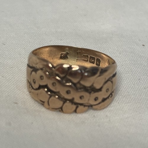 Antique 1906 keeper - 1906, 9k