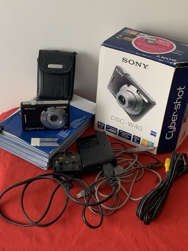 Sony cyber shot dsc w40 - sony, 6mp