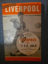 Liverpool Fc V Koln 1965