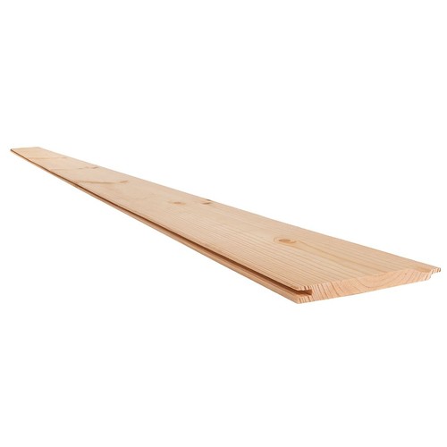Untreated shiplap cladding - untreated,
