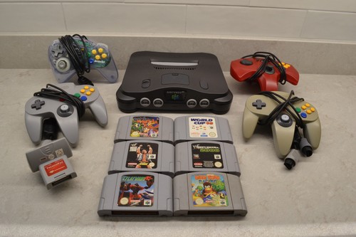 N64 console games 4x - n64,