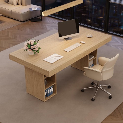 Executive desk with cabinet - 63"executive,