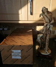 Ltd Ed Florence Guiseppe  Armani  Marina & Dalmation Figurine  0649C With Box