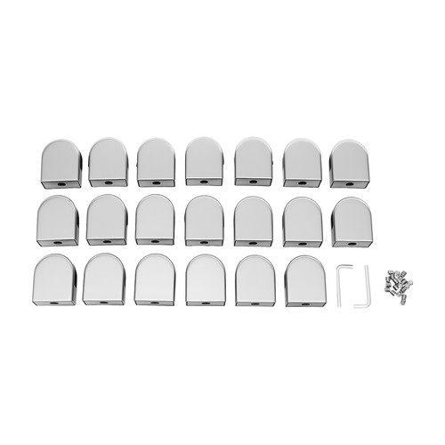 20pcs glass clamps 10mm - 20pcs, 8-10mm