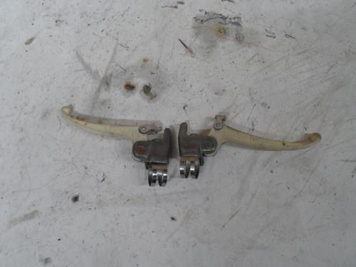 Pair white plastic mafac - of,