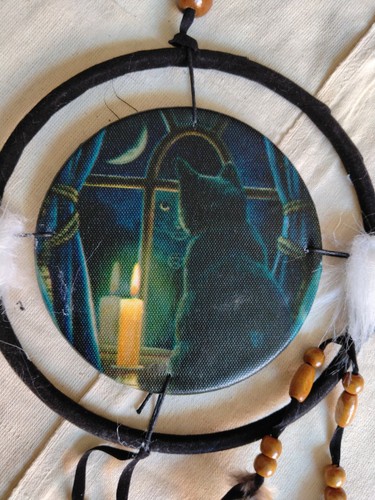 Cat dream catcher lisa - cat,