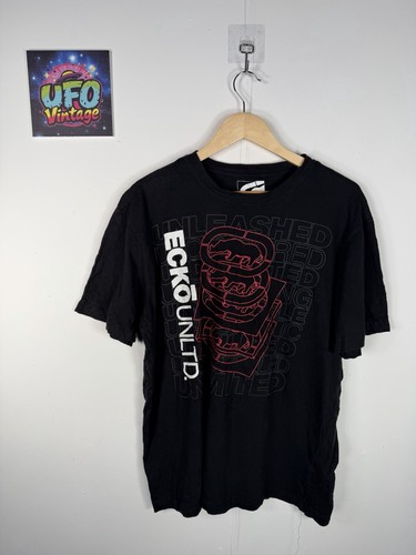 Ecko unltd logo print shirt - unltd, t