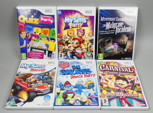 Wii game bundle mysims - wii, 6x