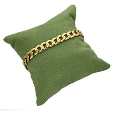 9ct Yellow Gold Curb Bracelet - 8.5" - 22.4g