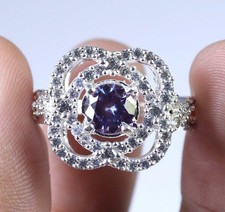 1.16 Ct Purple Round Diamond