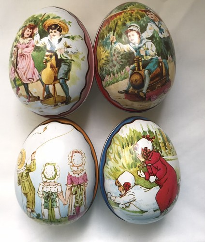 Vtg ian logan tin - ian, eggs
