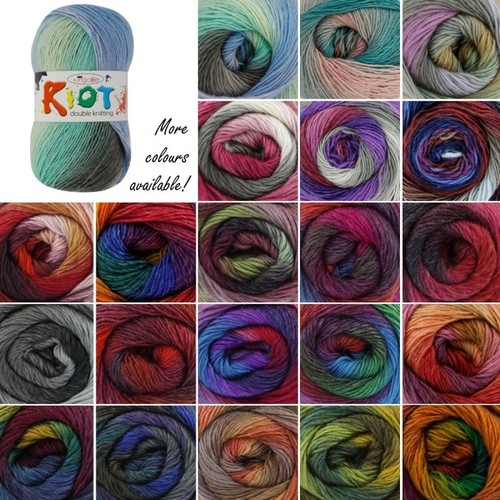 King cole riot knitting - king,