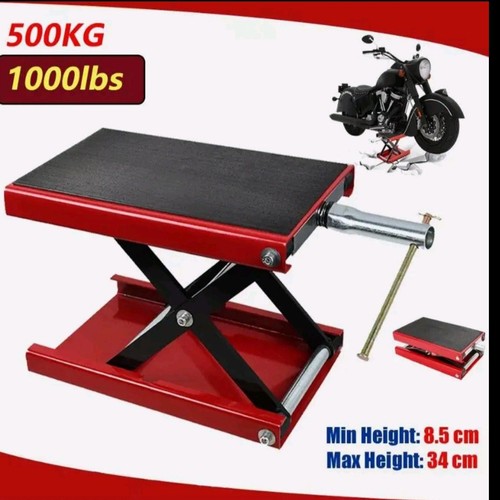 Motorcycle center scissor lift - motorcycle,