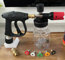 Autobrite Direct - Snow Foam Lance & Pressure Washer Gun - Fits Nilfisk Hose