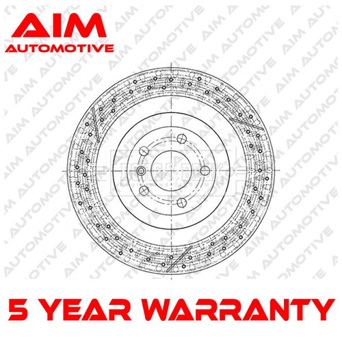 Brake disc rear aim fits - brake,