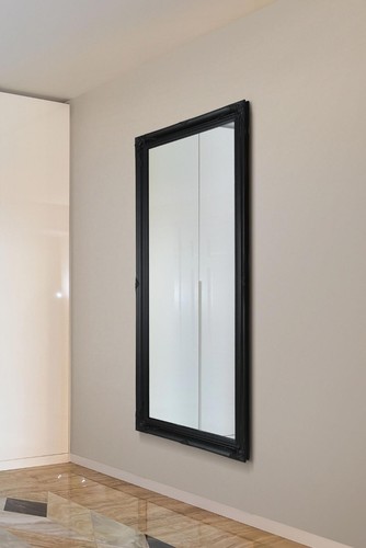 Large mirror black shabby - mirror,