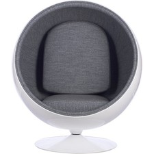 Retro Ball Chair with Cashmere