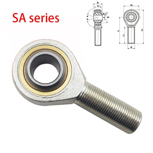 Male rod end - male, end,