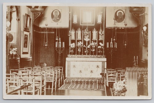 Church chapel altar interior - church,