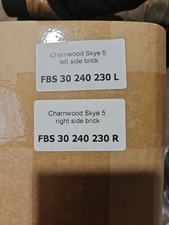 Charnwood Skye 5 Side Firebricks (Left&right)