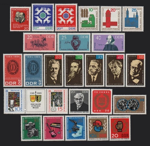 East germany ddr - ddr, stamps