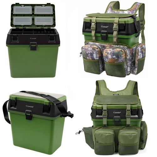 Fishing seatbox rucksack - seatbox, fly