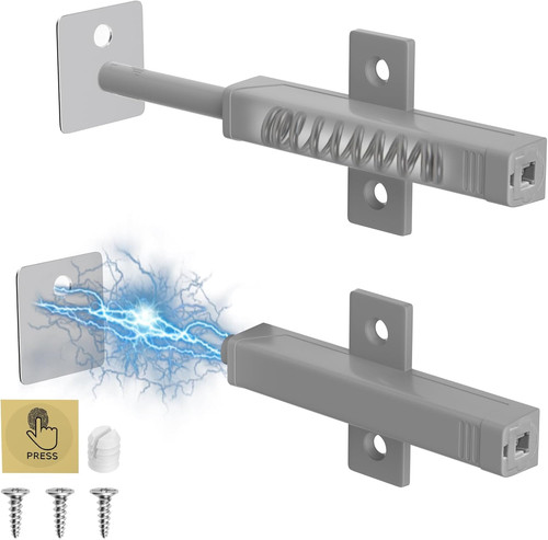 Push open door - push, catch