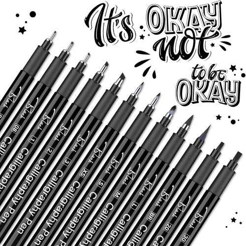 Calligraphy pens 12pcs - calligraphy,