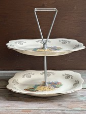 Vintage J And G Meakin 2 Tier