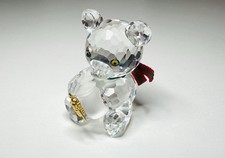 Swarovski Crystal Bear with Honey Pot & Bee Original Box Certificate Collectible