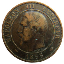 1853-A France Napoleon III 10